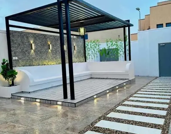 مظلات حديقة تنسيق حدائق