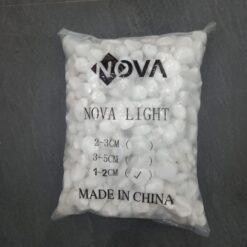 صورة حجر زينة أبيض فاتح (بحص) cm2-1 كيس