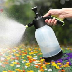 مرشة ماء بلاستيك شفاف بضغط الهواء - سعة 2 لتر | تنسيق حدائق