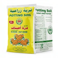 تربة زراعية درة أصناف 10 لتر potting soil | تربة زراعية جاهزة