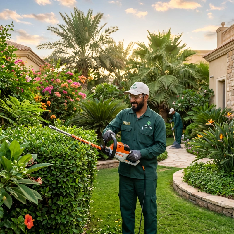 فريق صيانة الحدائق الاحترافي في السعودية